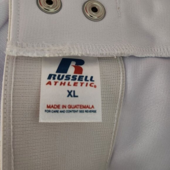 New with Tags Russell Athletic Mens white baseball pants size XL - Picture 6 of 8